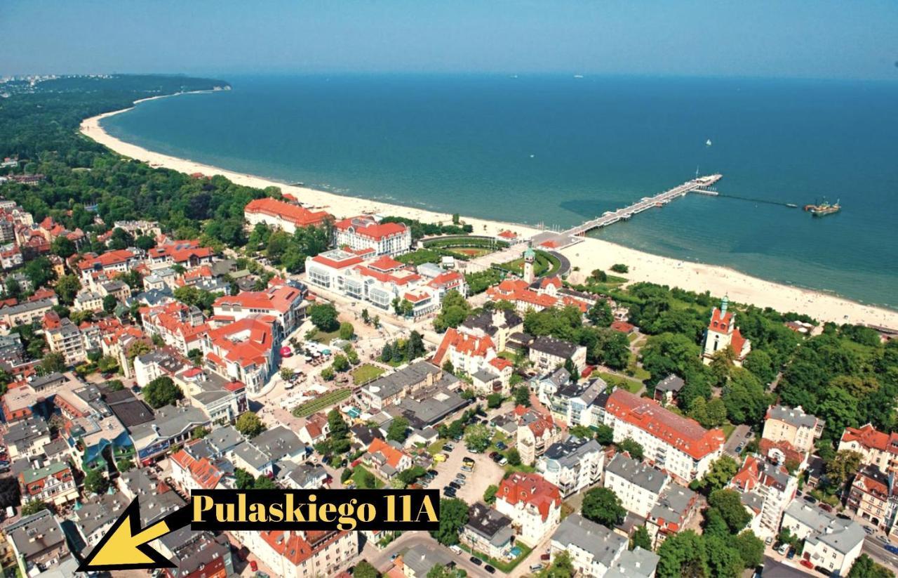 Pulaskiego 11A - Przestronne Apartamenty, Sopot Centrum Bagian luar foto